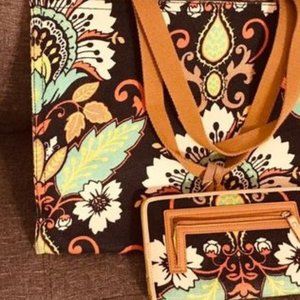 Spartina Bag and Matching Wallett